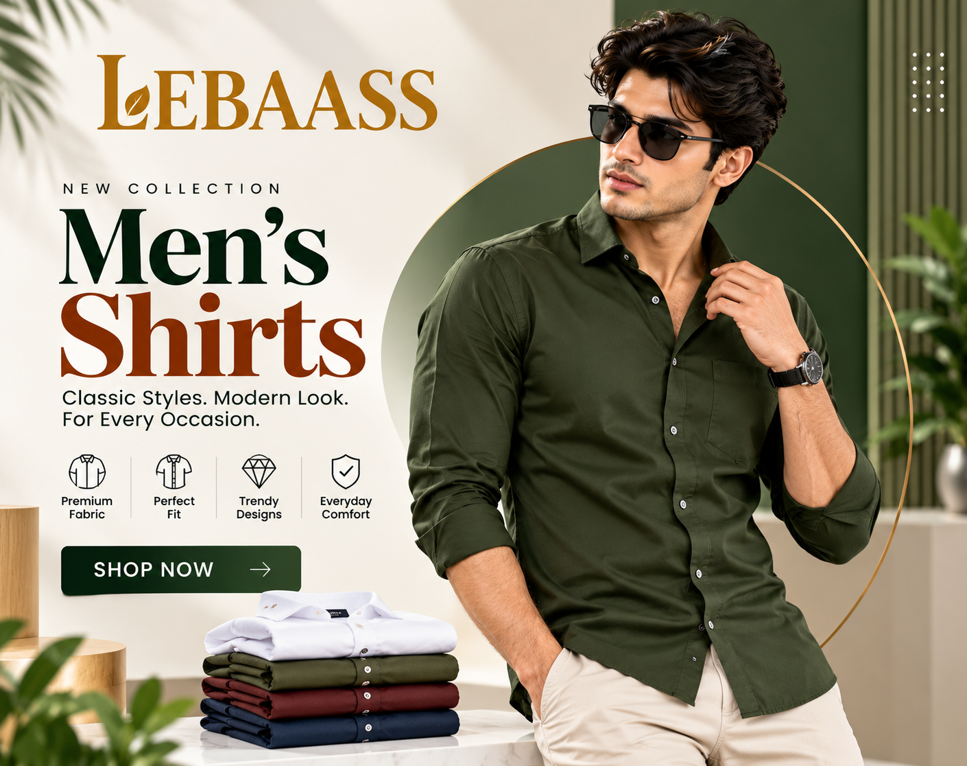 LEBAASS Men’s Shirt Collection