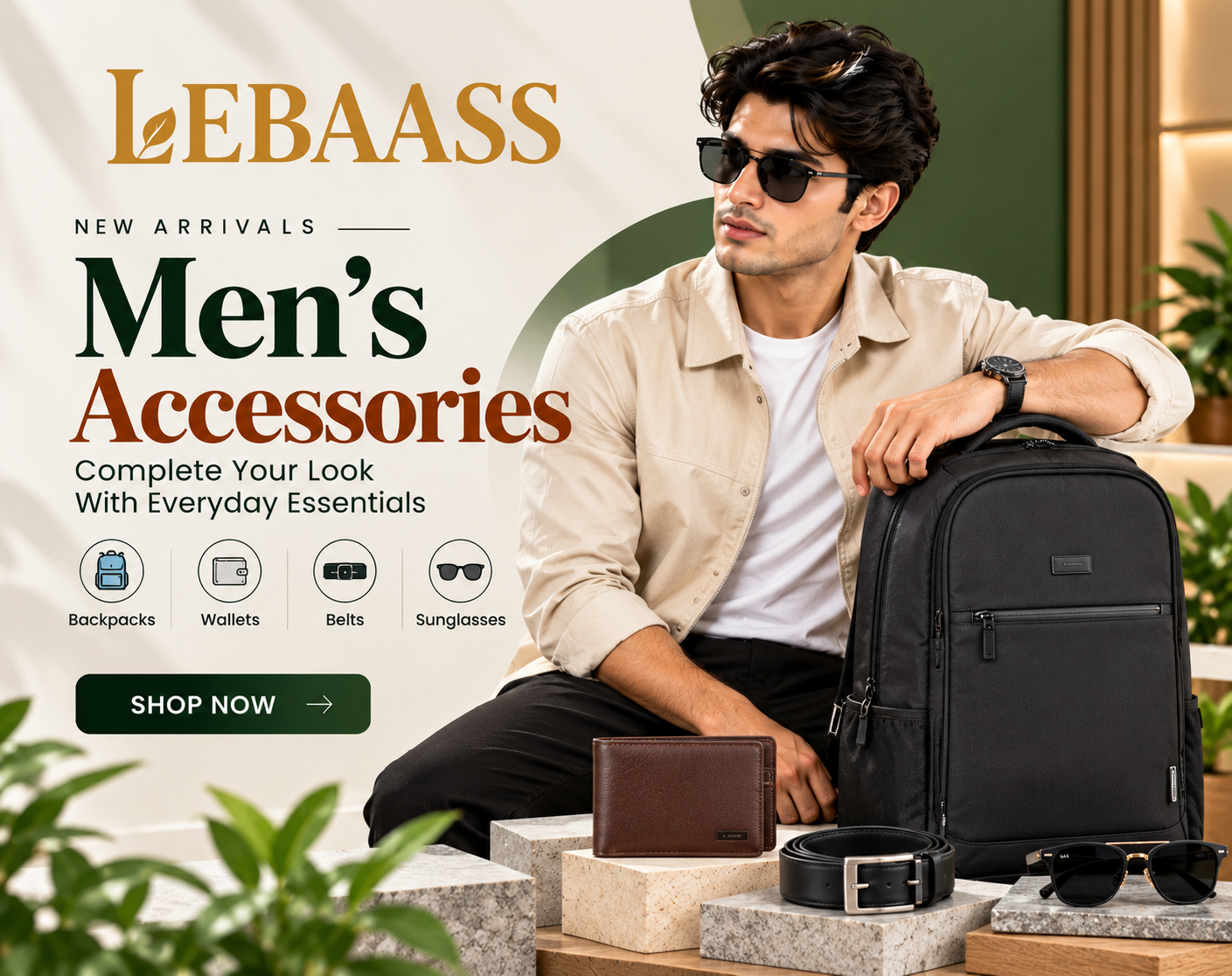 Men’s Accessories, Elevated